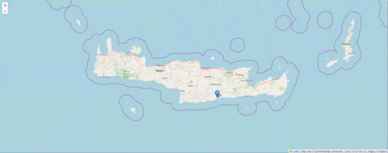 Tsoutsouros Strandgrundstück in Tsoutsouros, Kreta Grundstück kaufen
